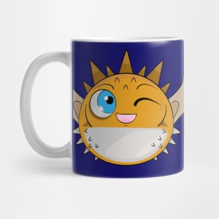 Funny fugu Mug